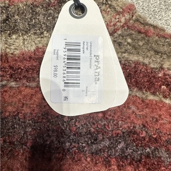 prAna NWT Unbounded Mock Neck Pullover Sweater - Picture 8 of 9